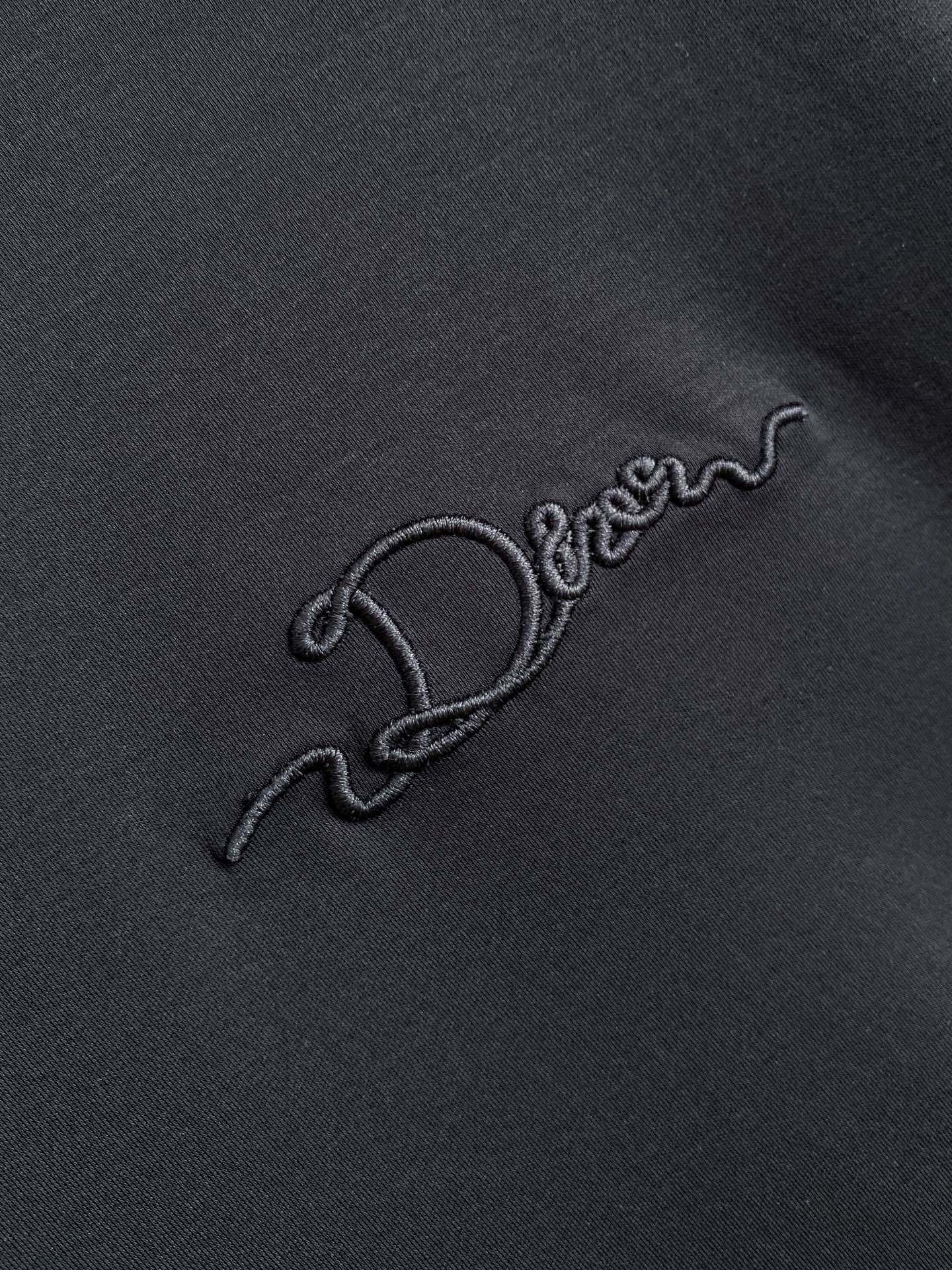 Dior Logo Mercerized Cotton T-Shirt – 2025 Spring/Summer Collection