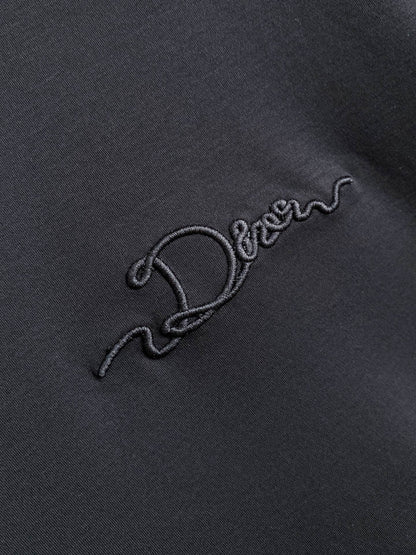 Dior Logo Mercerized Cotton T-Shirt – 2025 Spring/Summer Collection