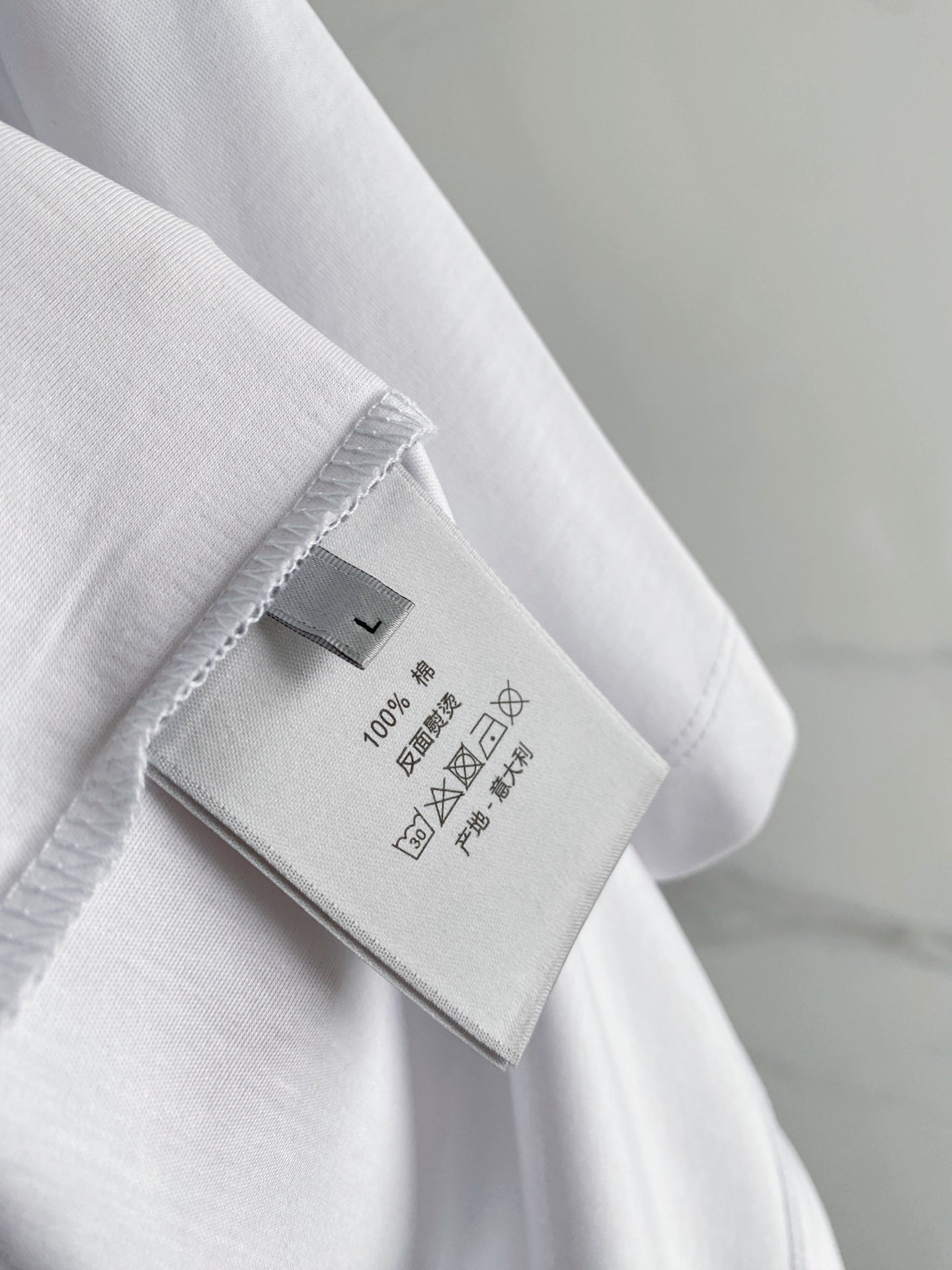 Dior Logo Mercerized Cotton T-Shirt – 2025 Spring/Summer Collection