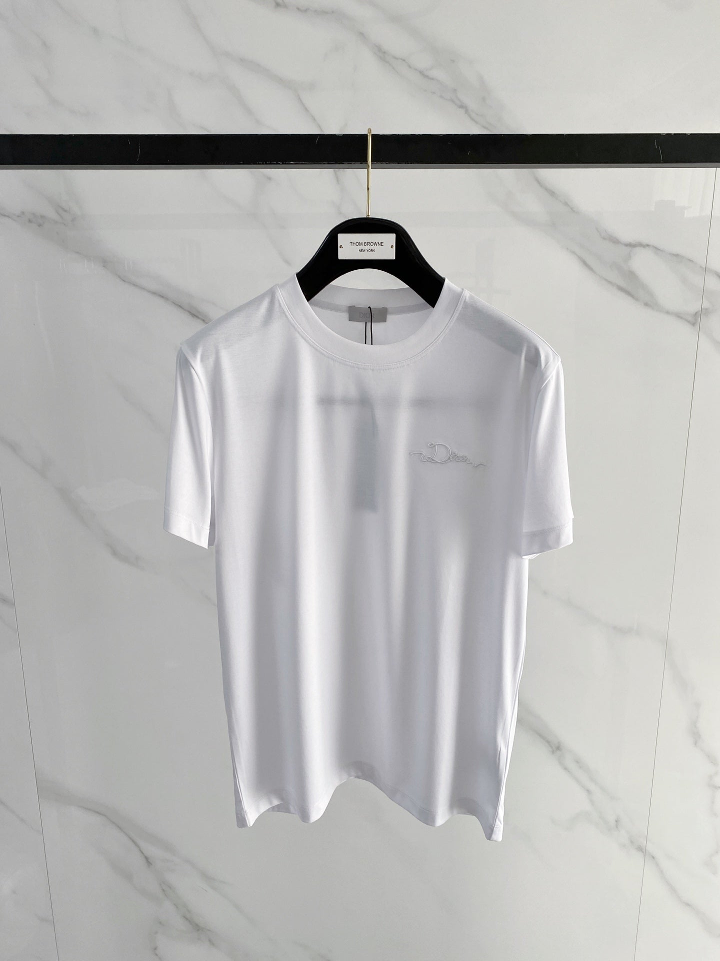 Dior Logo Mercerized Cotton T-Shirt – 2025 Spring/Summer Collection
