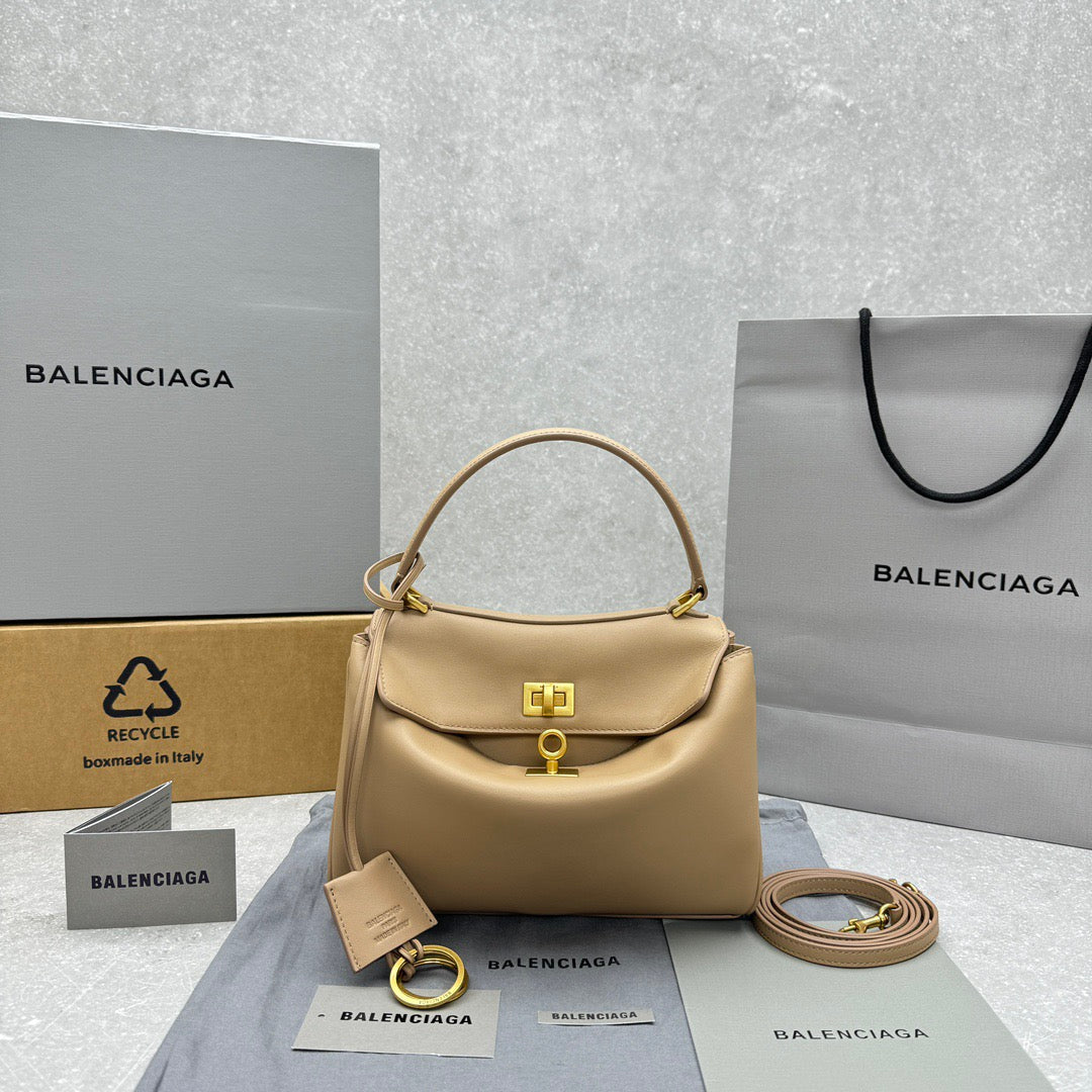 Balenciaga Mini Wool Rodeo Bag