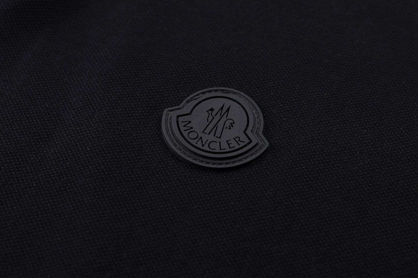 Moncler Logo Patch Cotton Pique Polo Shirt – 26SS