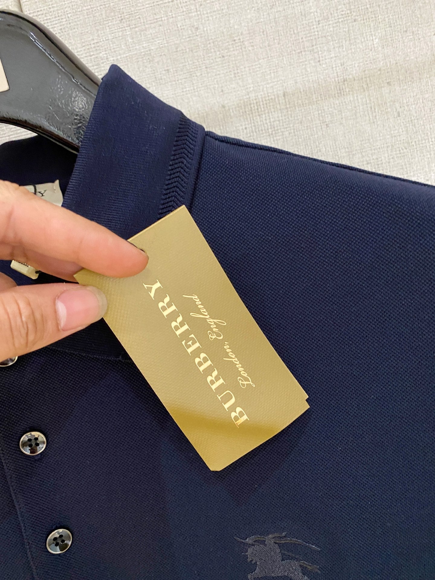 Burberry Classic Lapel Polo Shirt – Spring/Summer Collection – 2026SS