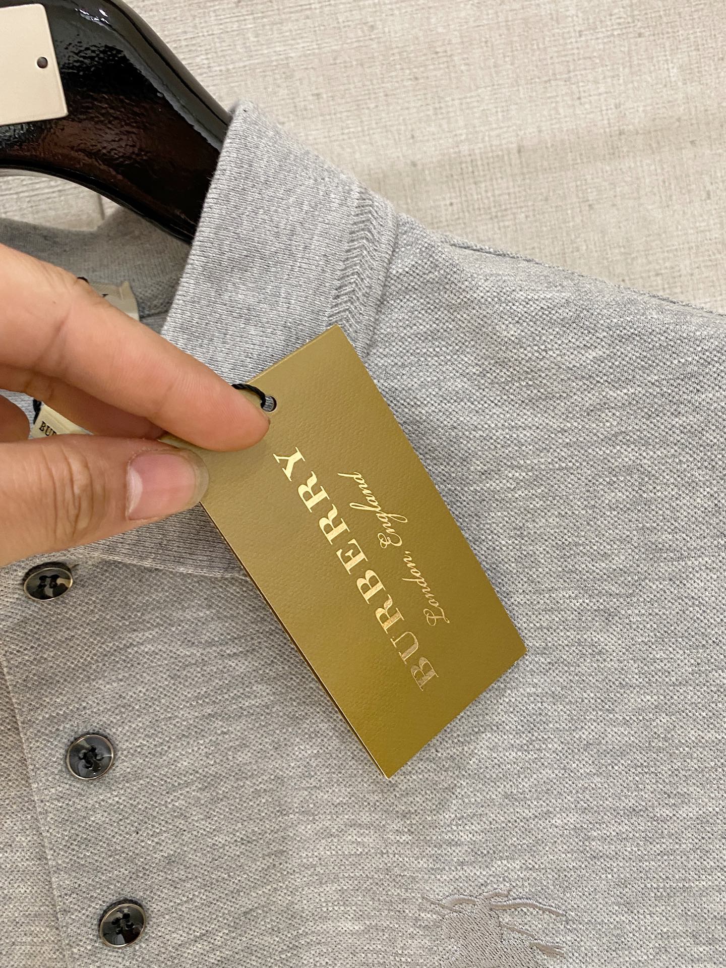 Burberry Classic Lapel Polo Shirt – Spring/Summer Collection – 2026SS
