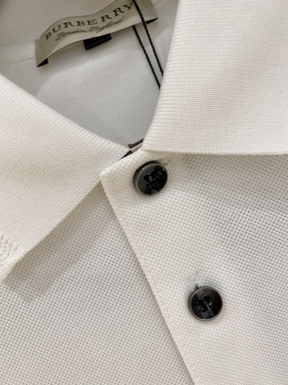Burberry Classic Lapel Polo Shirt – Spring/Summer Collection – 2026SS