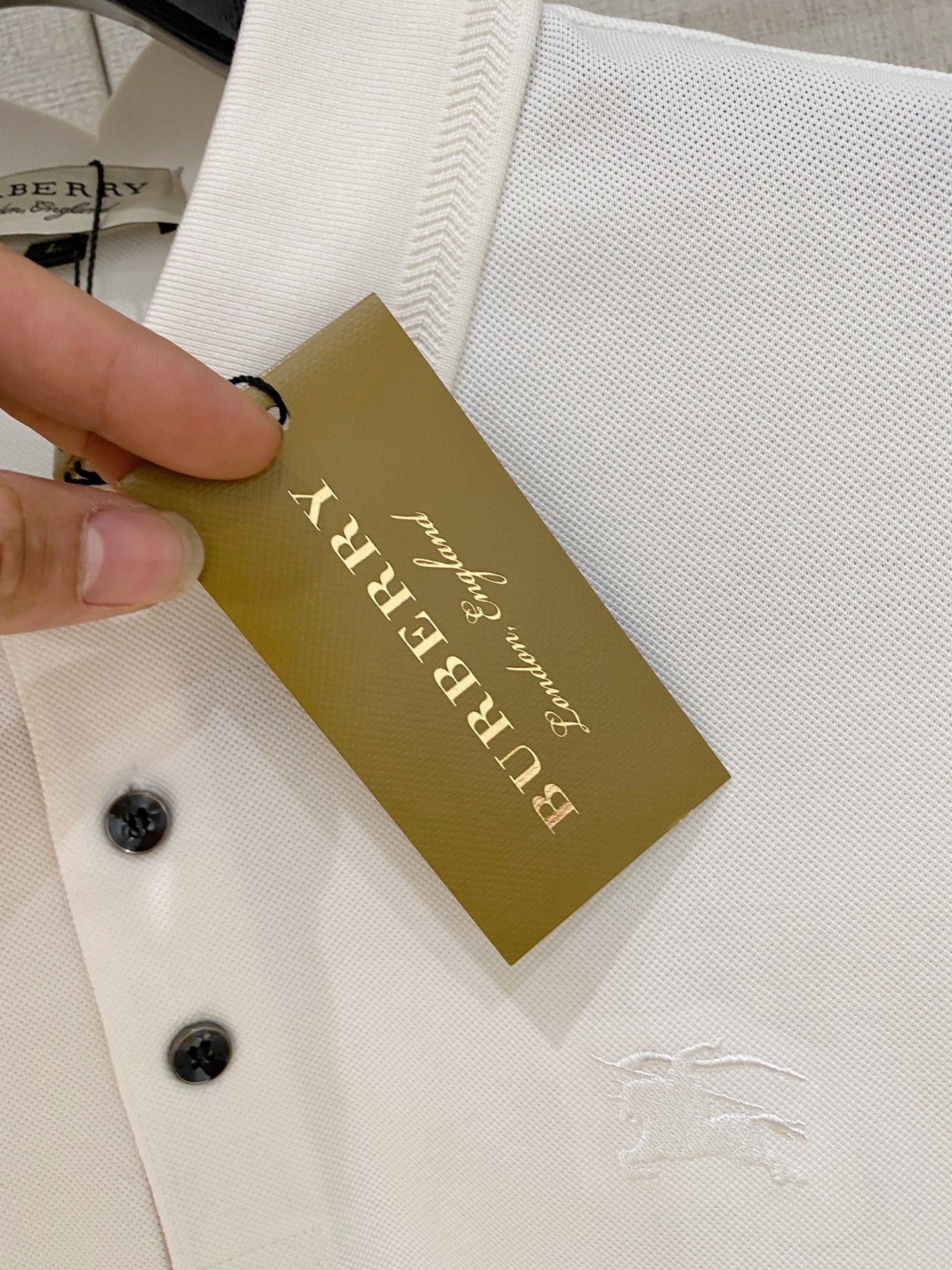 Burberry Classic Lapel Polo Shirt – Spring/Summer Collection – 2026SS