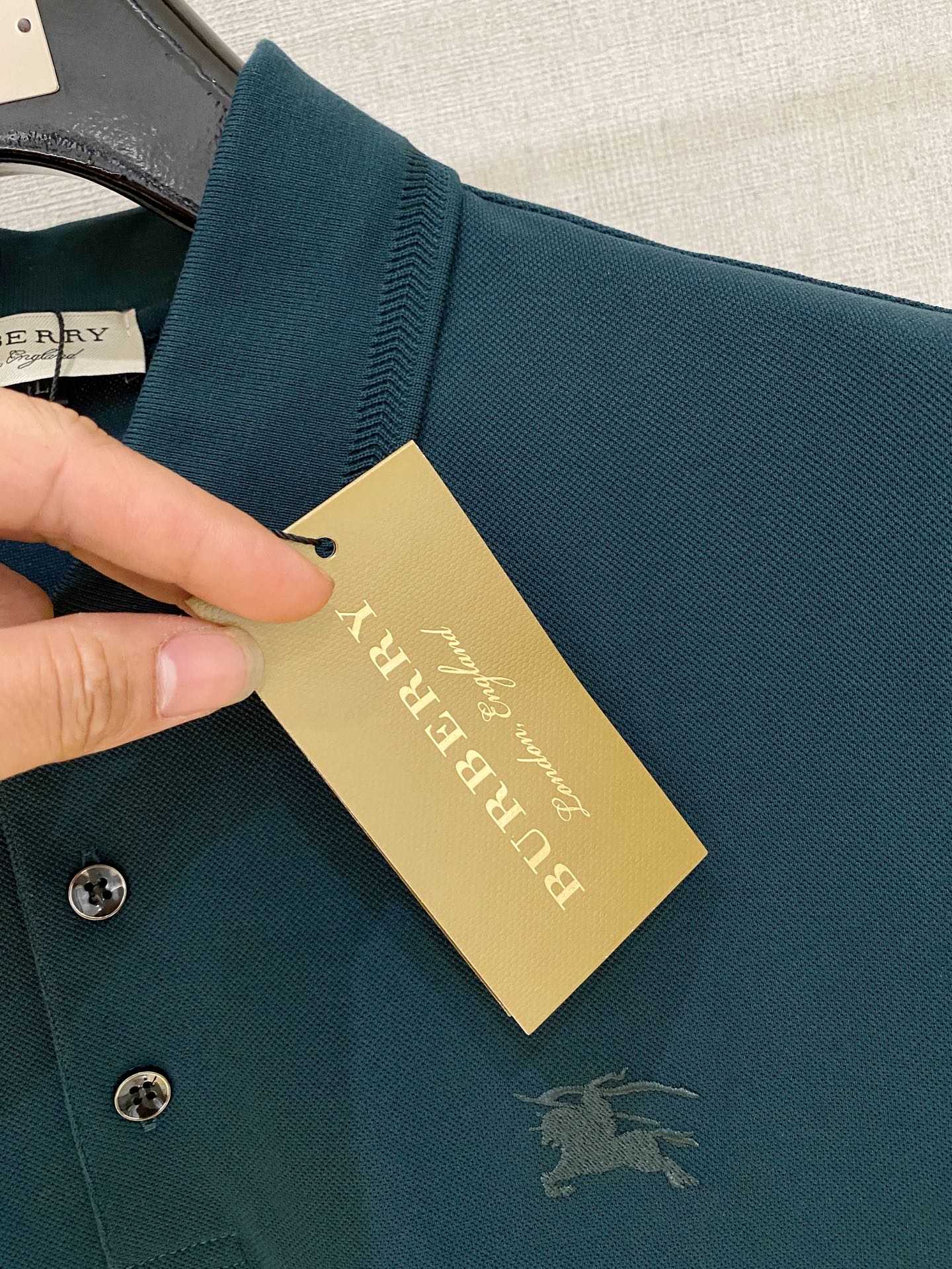 Burberry Classic Lapel Polo Shirt – Spring/Summer Collection – 2026SS