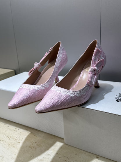 Dior J'Adior Dentelle Jelly Bow Pumps – 2026 Early Spring Collection