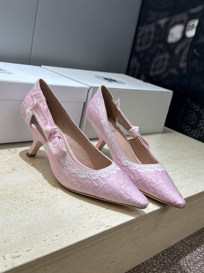 Dior J'Adior Dentelle Jelly Bow Pumps – 2026 Early Spring Collection