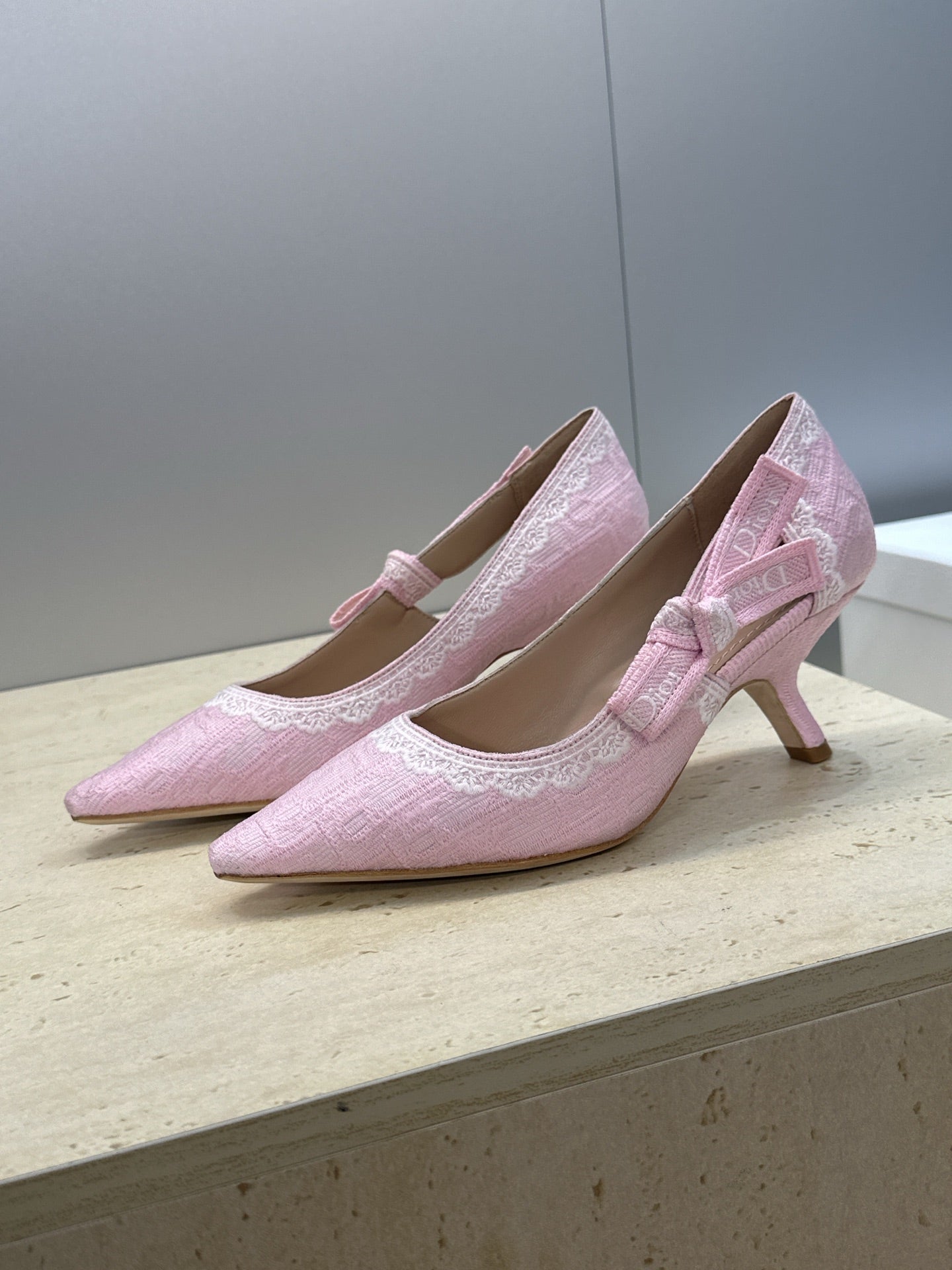 Dior J'Adior Dentelle Jelly Bow Pumps – 2026 Early Spring Collection