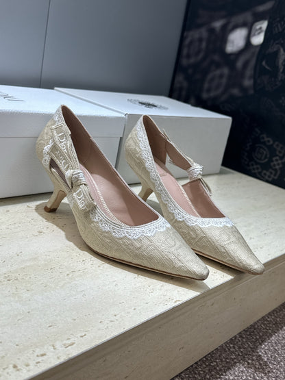 Dior J'Adior Dentelle Jelly Bow Pumps – 2026 Early Spring Collection