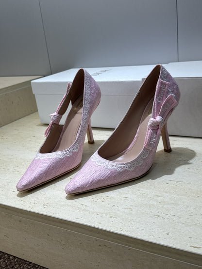 Dior J'Adior Dentelle Jelly Bow Pumps – 2026 Early Spring Collection
