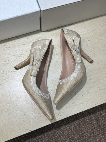 Dior J'Adior Dentelle Jelly Bow Pumps – 2026 Early Spring Collection