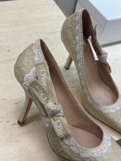Dior J'Adior Dentelle Jelly Bow Pumps – 2026 Early Spring Collection