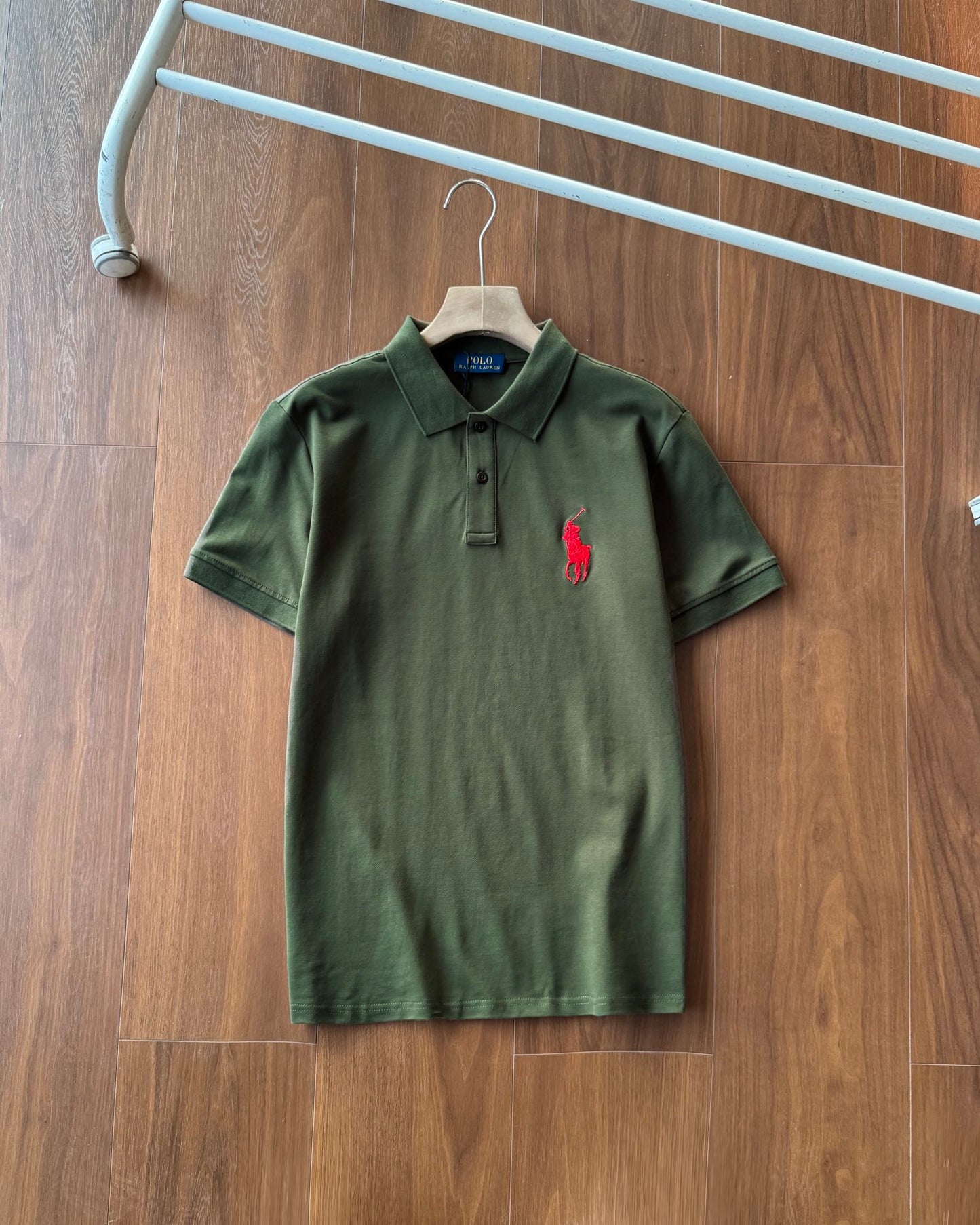 Ralph Lauren Large Logo Cotton Polo Shirt