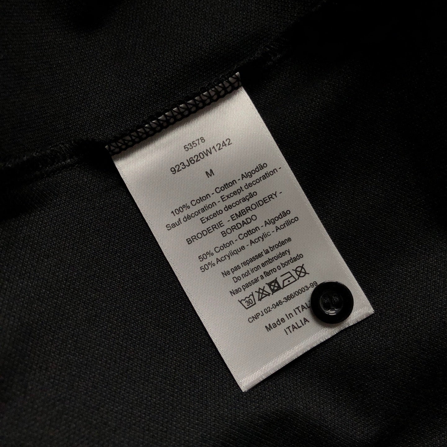 Dior Classic Logo Embroidered Polo Shirt – 2026SS