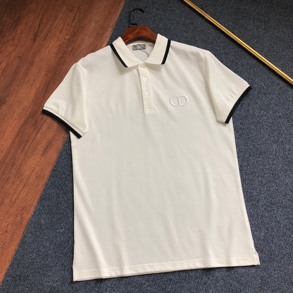 Dior Classic Logo Embroidered Polo Shirt – 2026SS