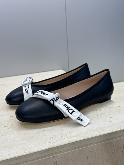 Dior J'Adior Bow Ballet Flats – 2026 Early Spring Collection