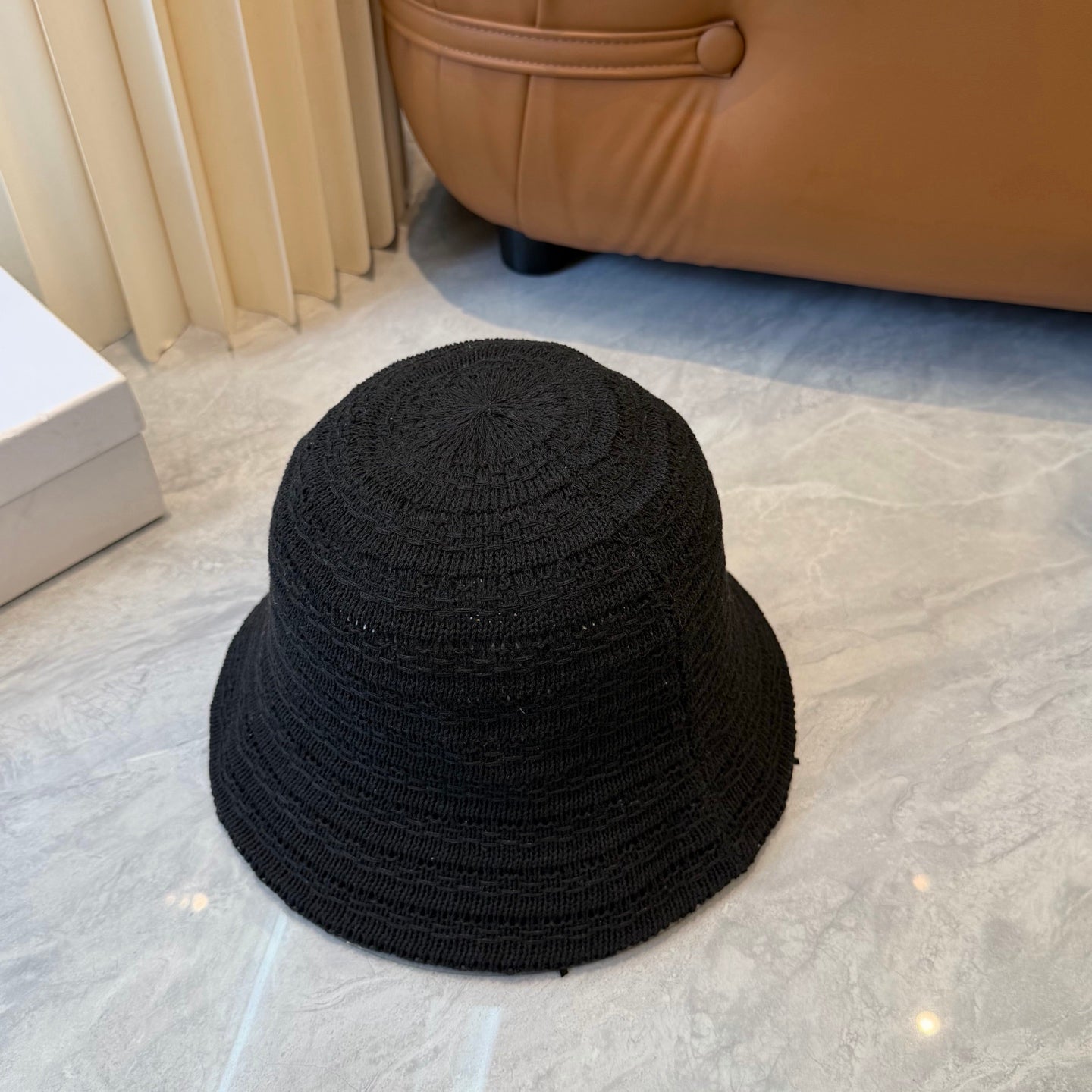 Chanel Knitted Resort Straw Hat