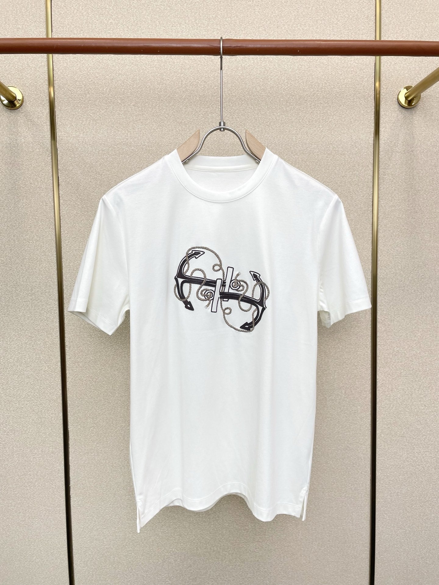 Hermès Men's Casual Short-Sleeve T-Shirt
