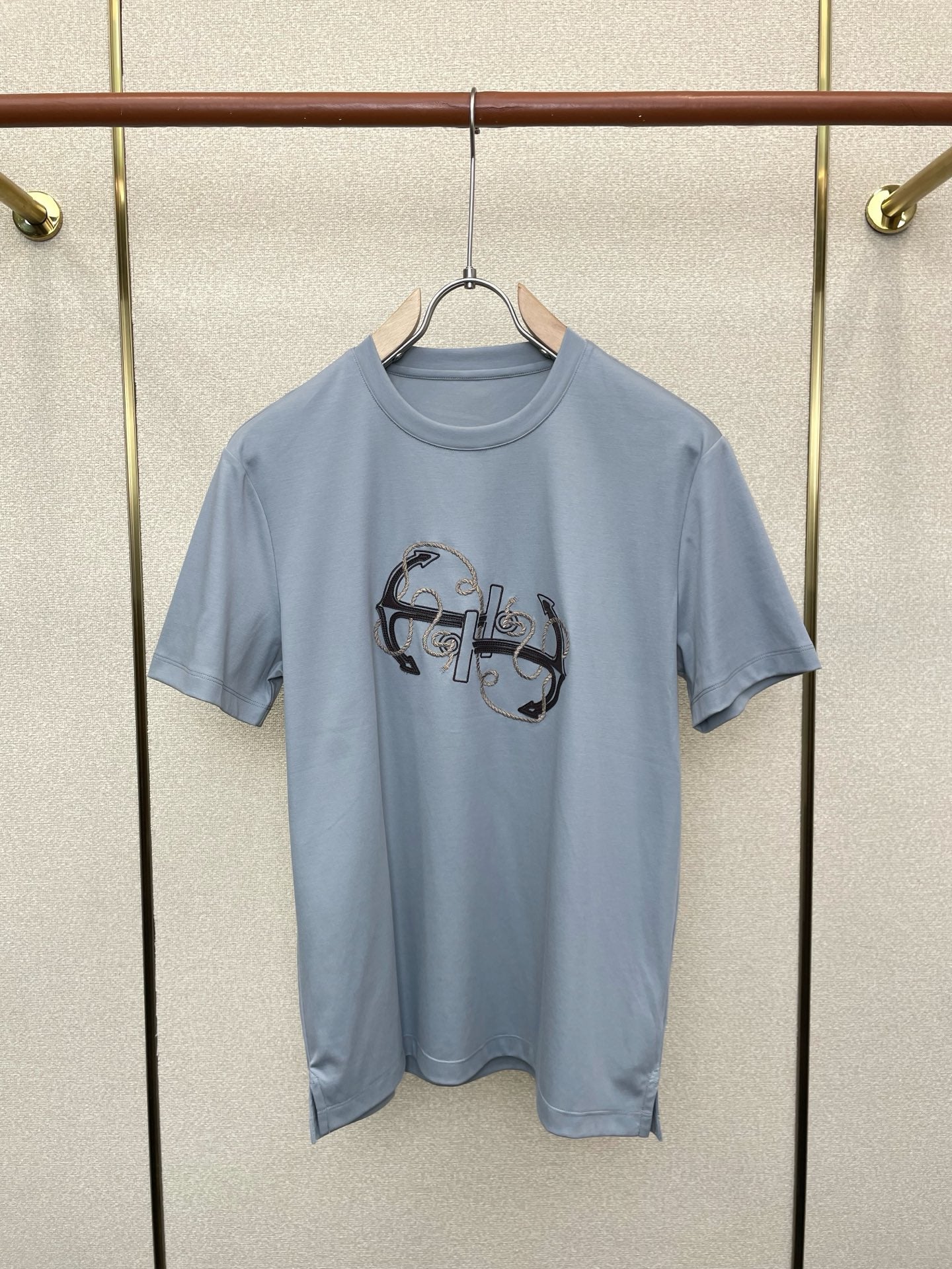 Hermès Men's Casual Short-Sleeve T-Shirt