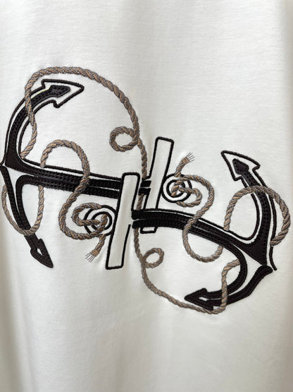 Hermès Men's Casual Short-Sleeve T-Shirt