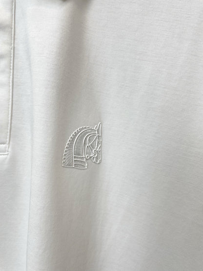 Hermès Men's Casual Short-Sleeve T-Shirt – Spring/Summer Collection