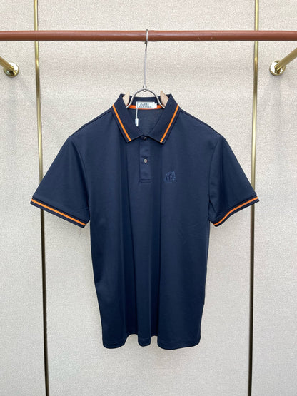Hermès Men's Casual Short-Sleeve T-Shirt – Spring/Summer Collection