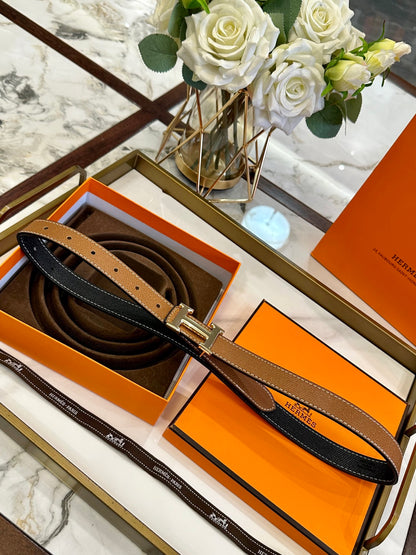 Hermès Classic Leather Belt – 2.5cm