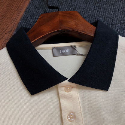 Dior Classic Logo Embroidered Polo Shirt – 2026SS