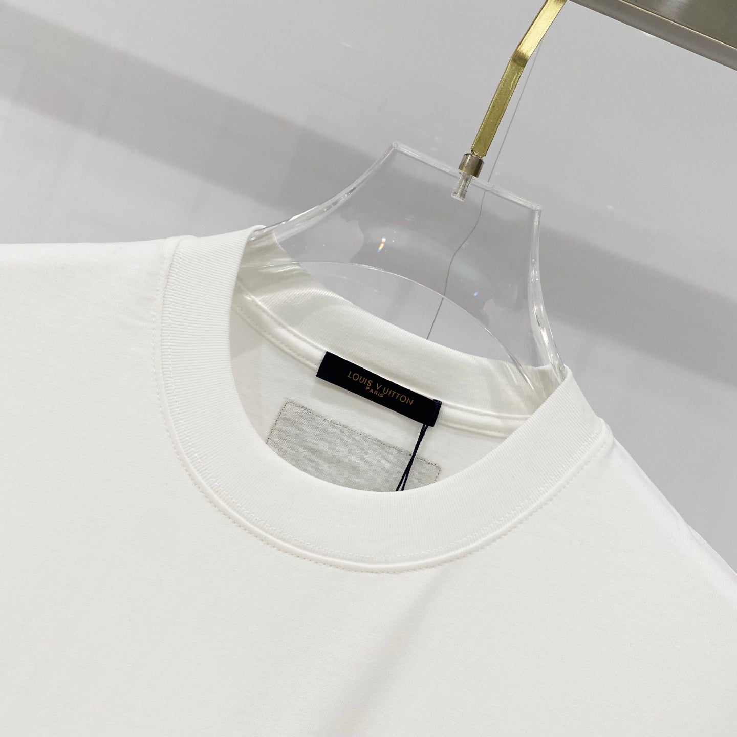 Louis Vuitton Clover Logo Embroidered Cotton T-Shirt