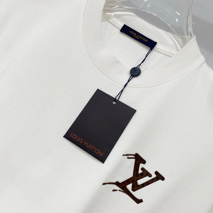 Louis Vuitton Washed Retro Distressed Logo T-Shirt