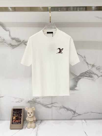 Louis Vuitton Washed Retro Distressed Logo T-Shirt