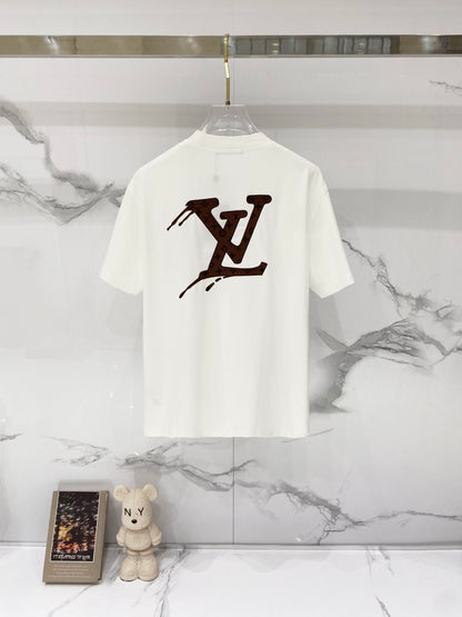 Louis Vuitton Washed Retro Distressed Logo T-Shirt