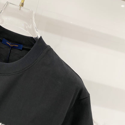 Louis Vuitton 1864 Fringe Logo Cotton T-Shirt