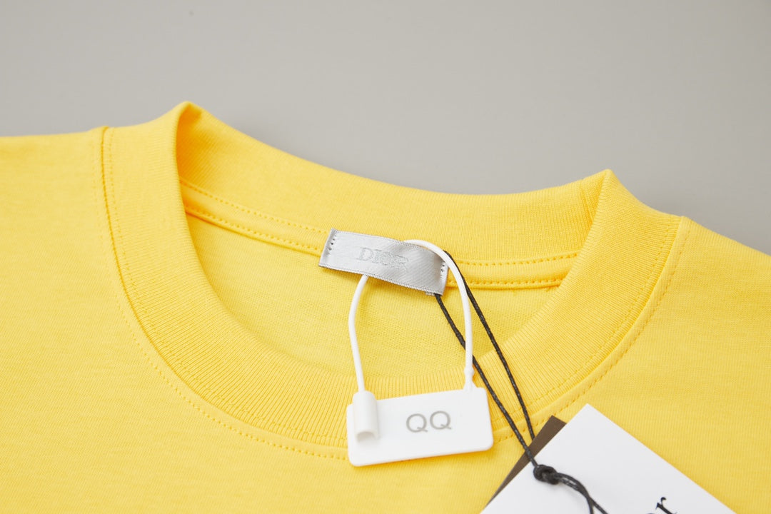 Dior Logo Embroidered Short-Sleeve T-Shirt – 26SS Early Spring Collection