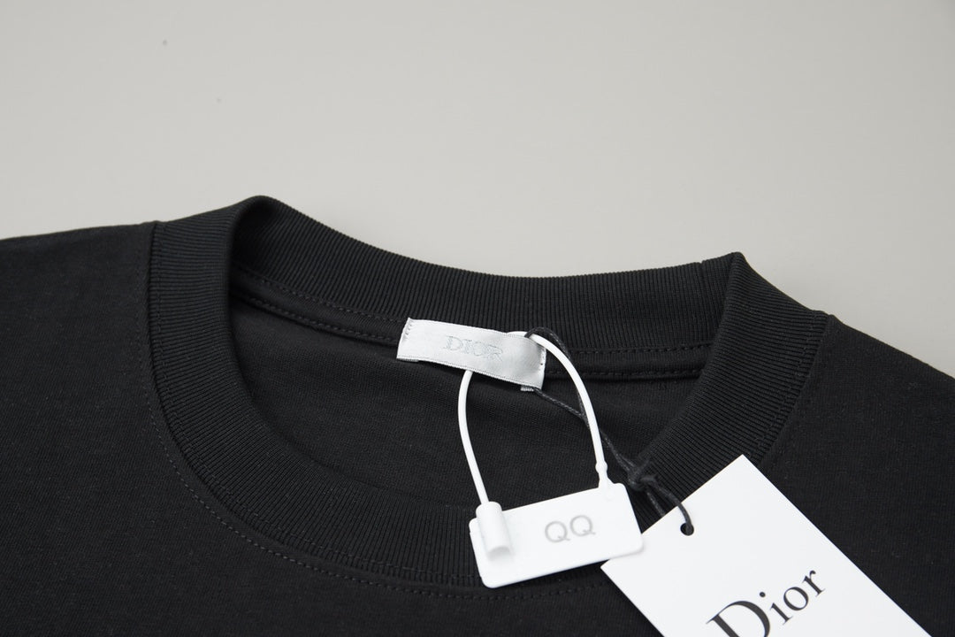 Dior Logo Embroidered Short-Sleeve T-Shirt – 26SS Early Spring Collection