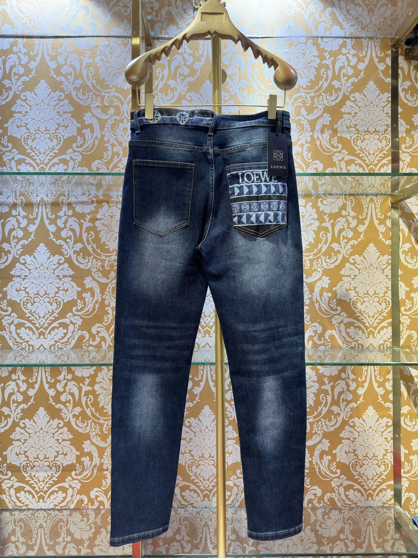 Loewe Washed Wide-Leg Jeans – 2026