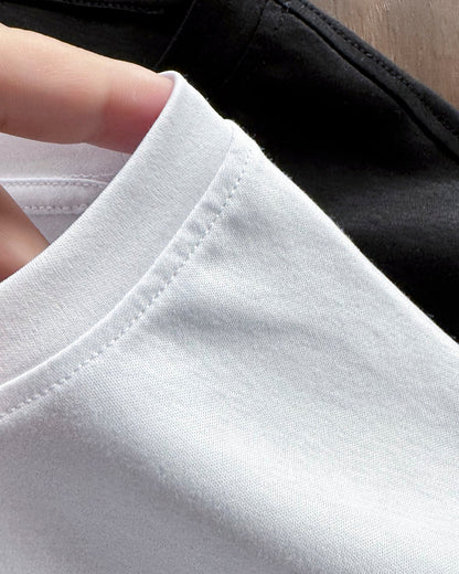 Prada Embroidered Logo Mercerized Cotton T-Shirt