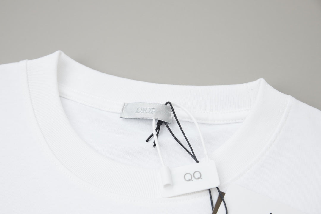 Dior Logo Embroidered Short-Sleeve T-Shirt – 26SS Early Spring Collection