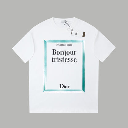 Dior Logo Embroidered Short-Sleeve T-Shirt – 26SS Early Spring Collection