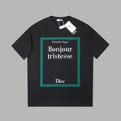 Dior Logo Embroidered Short-Sleeve T-Shirt – 26SS Early Spring Collection