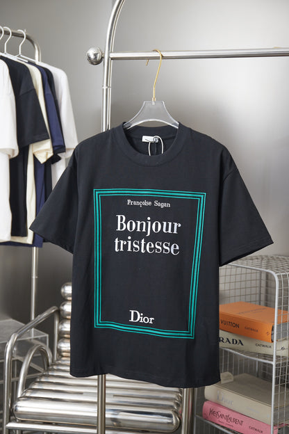 Dior Logo Embroidered T-Shirt – 26SS Early Spring Collection