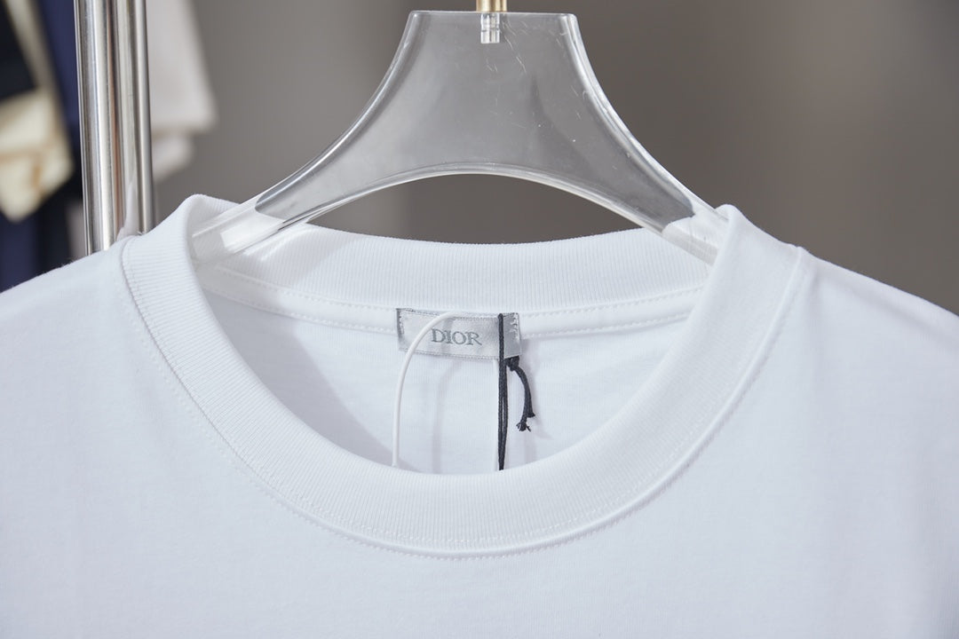 Dior Logo Embroidered T-Shirt – 26SS Early Spring Collection