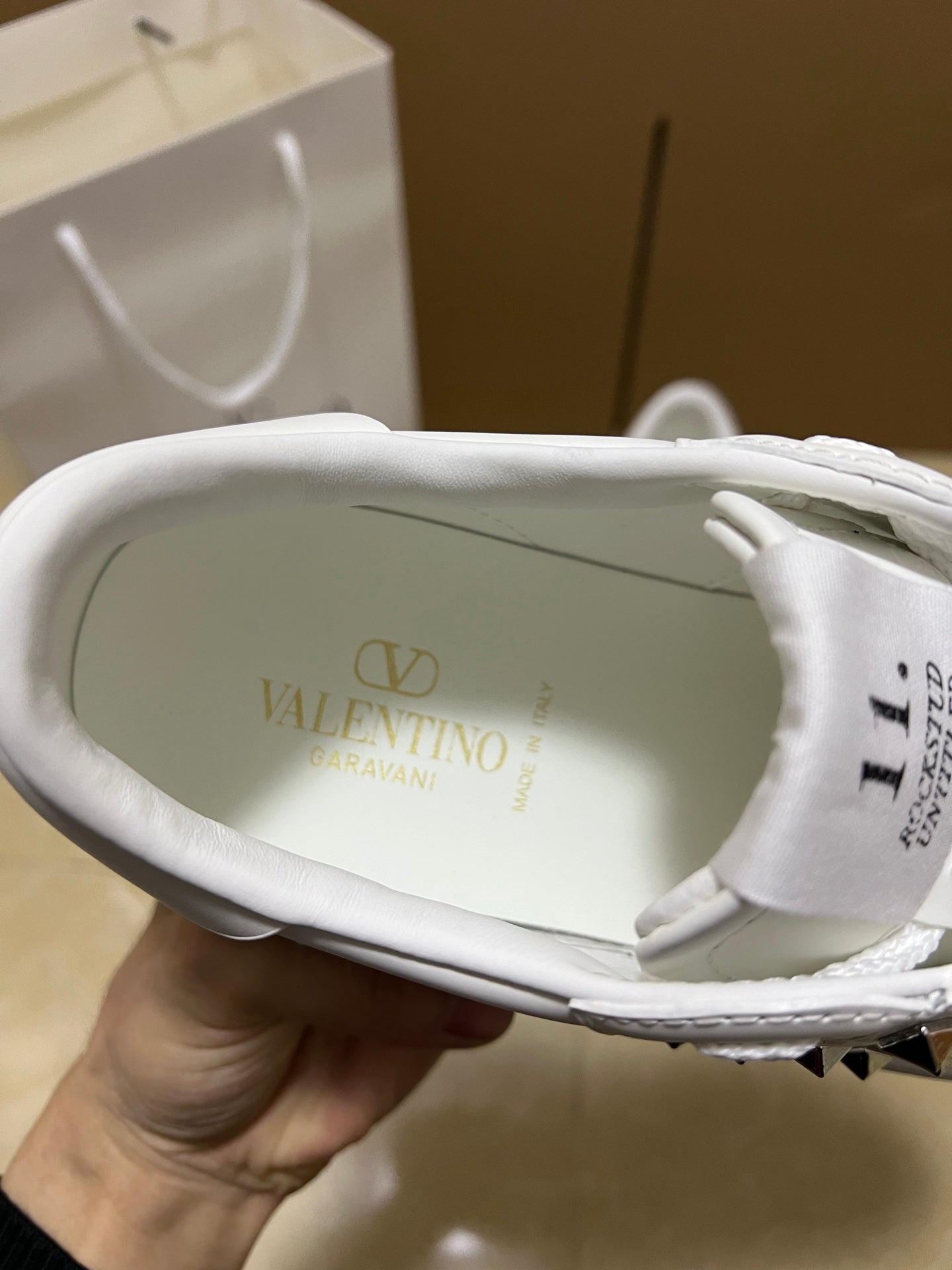 Valentino Garavani Open Disco Studded Sneakers