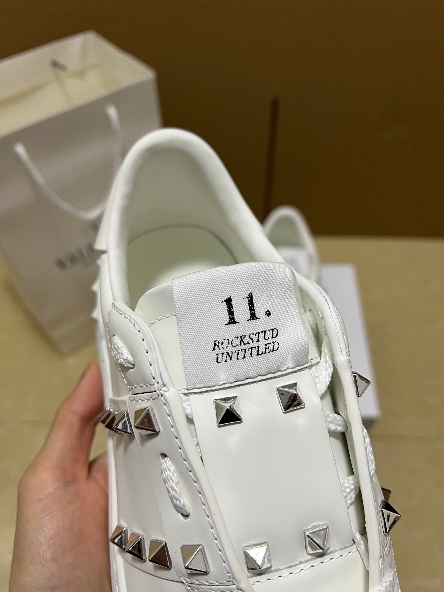 Valentino Garavani Open Disco Studded Sneakers