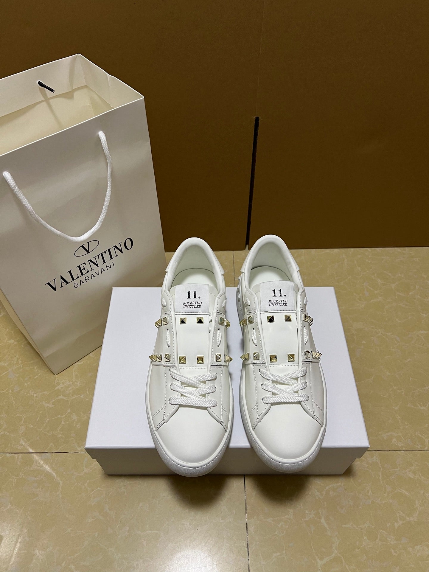 Valentino Garavani Open Disco Studded Sneakers