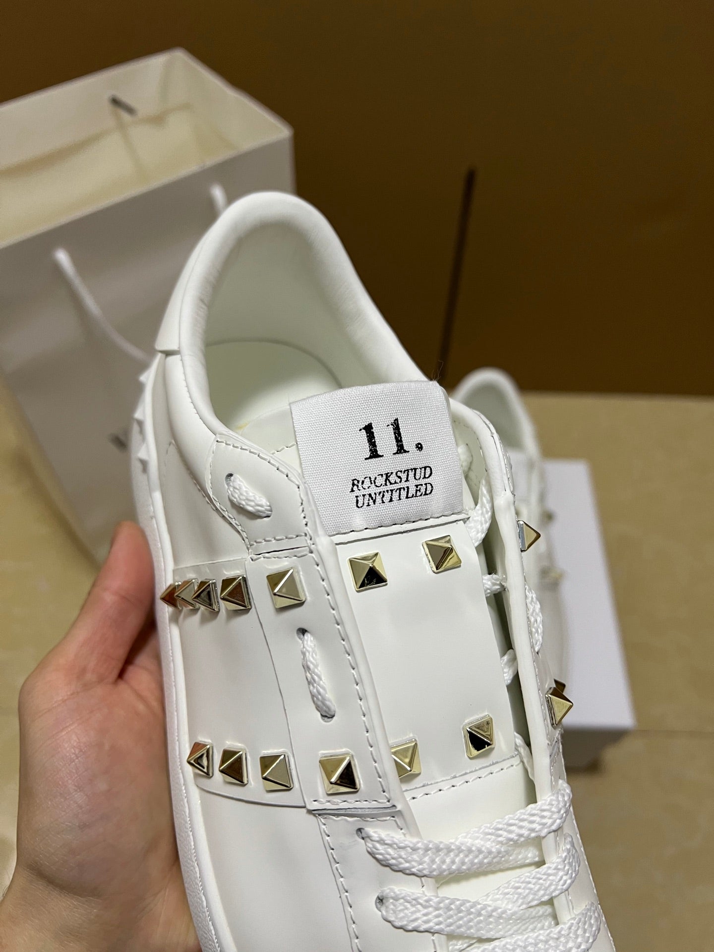 Valentino Garavani Open Disco Studded Sneakers