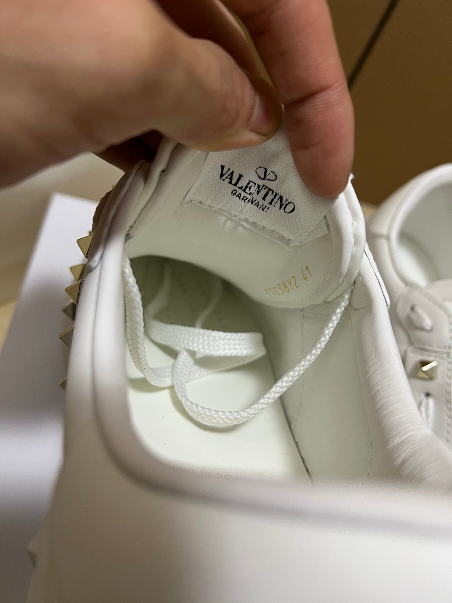 Valentino Garavani Open Disco Studded Sneakers