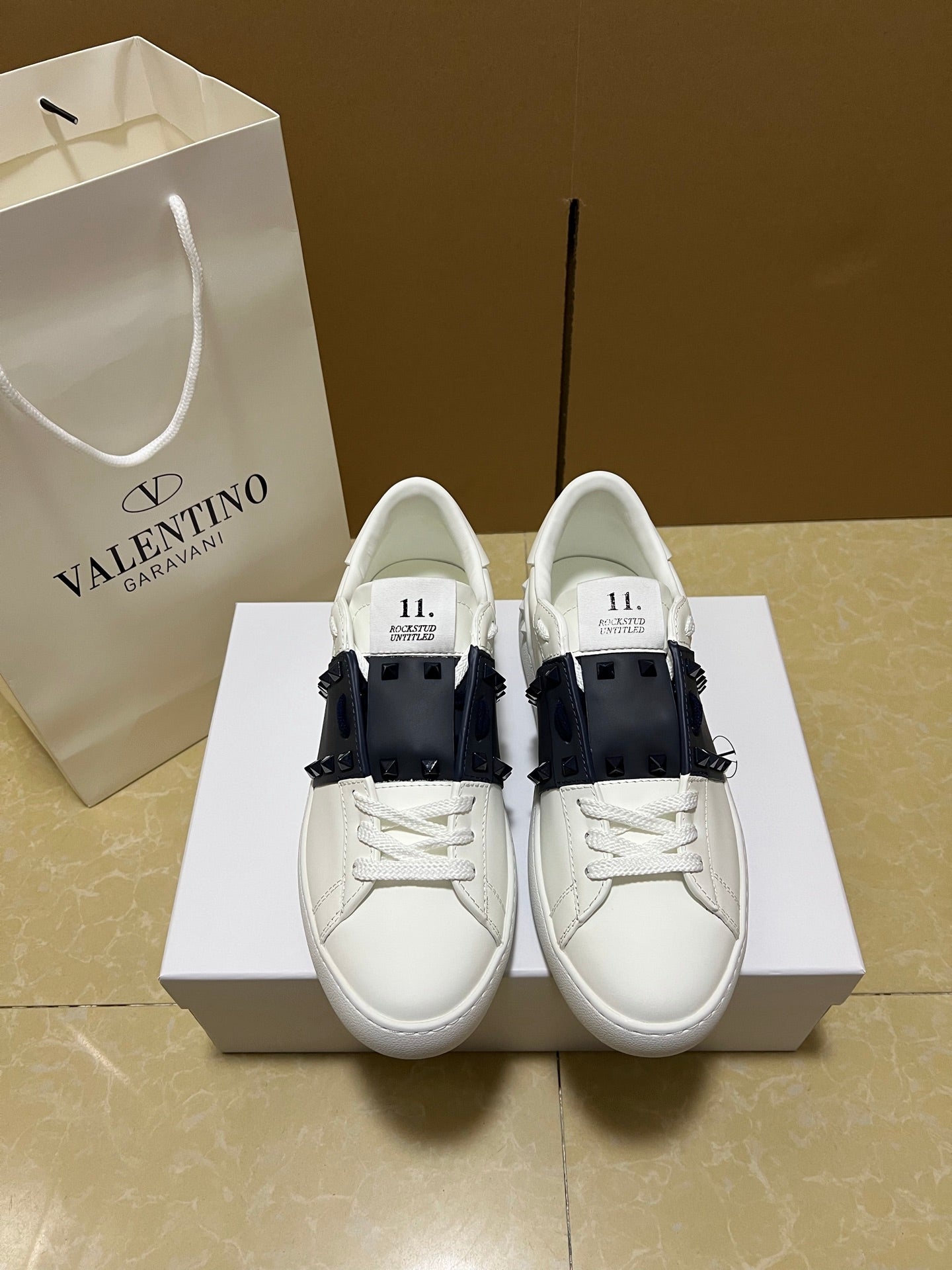 Valentino Garavani Open Disco Studded Sneakers